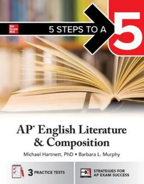 USED-5 Steps to a 5: AP English Literature and Composition 2026: Practice AP Tests + AP Content Review + Digital Exams by Hartnett, Michael (Paperback)