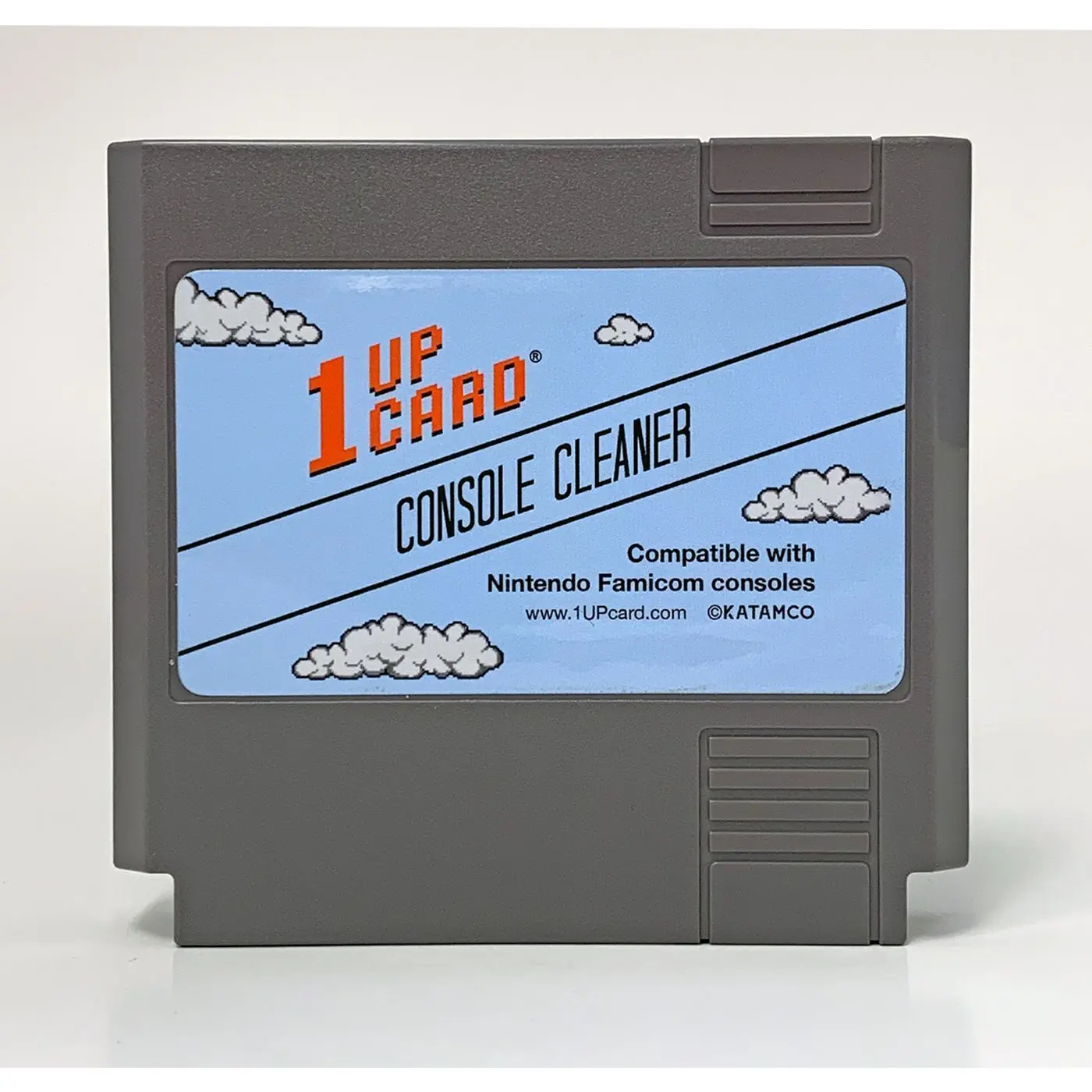 1UPcard™ Retro Video Game Console Cleaner, Compatible with Famicom