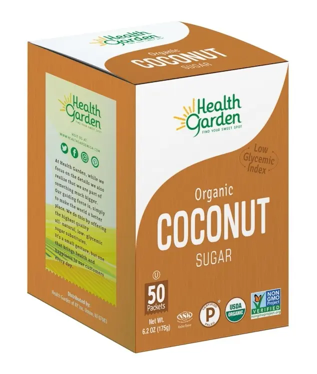Organic Coconut Sugar Packets 50ct Organic Coconut Sugar Packets 50ct