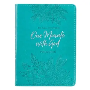 One Minute with God for Women -- Christian Art Gifts, Leather / Fine Binding