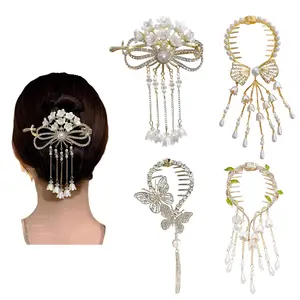 4 Metal Flower Hair Clips, Multi-Scene Wear, Stylish and Practical