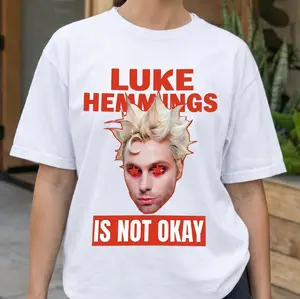 Luke Hemmings Is A Star, 5SOS Tour 2026 T-Shirt, Vintage EVERYONE'S A STAR! World Tour Tee, Unisex Fan Gift, Loose Fit, 100% Cotton