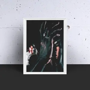 Sleep Token Poster - "Even in Arcadia" Vessel Hand Art, Unframed Music Band Decor for Bedroom, Studio, Fan Gift