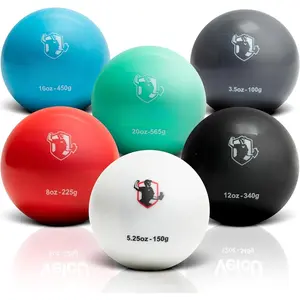 Weighted Baseballs 6 Ball Set: Increase Throwing Velocity & Arm Strength - Withstands 18,000 Throws - Weighted Balls for Pitching & Throwing - Plyo Balls - Ideal  Tool
