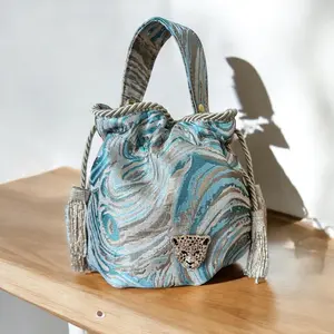 Small Crossbody Bag, Unique Handmade Bucket Handbag, Luxury Artisan Shoulder Purse,  Minimalist Women's Ethical Fashion Bag