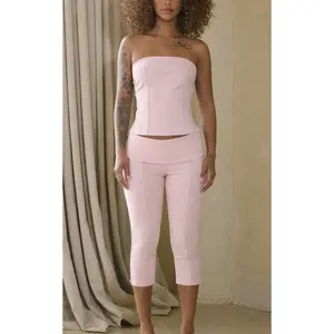 Tube Top and Capri Set