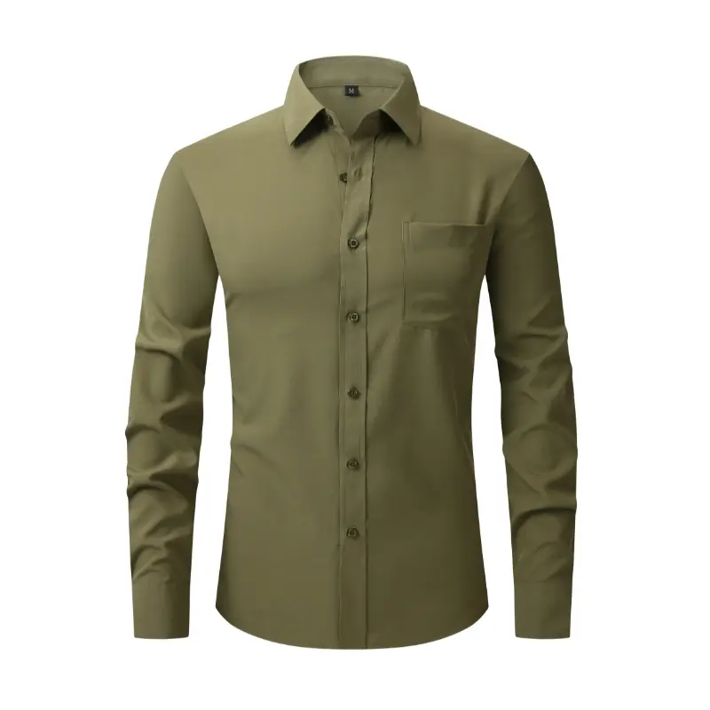 emerald green mens dress shirt - TikTok Shop