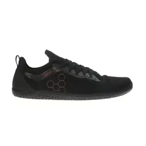 Vivobarefoot Mens Primus Lite Knit Running Sneakers Shoes - Black