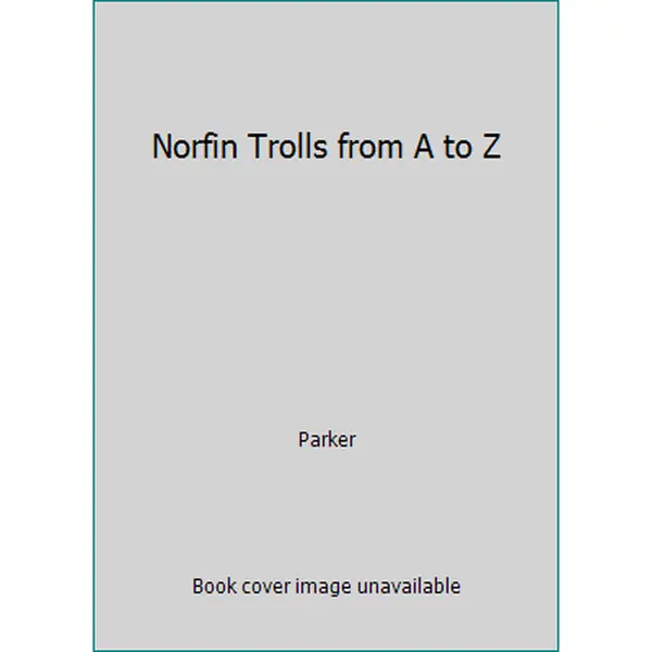 Used Norfin Trolls from A to Z Bookseries - Alphabetical Guide by Parker, English Text Paperback, School & Educational Office Stationery Supply, Used Book