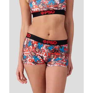 PSD Womens Chucky - Wanna Play Boy Short Underwear - Comfortable, Breathable, Ultra-light Fabric