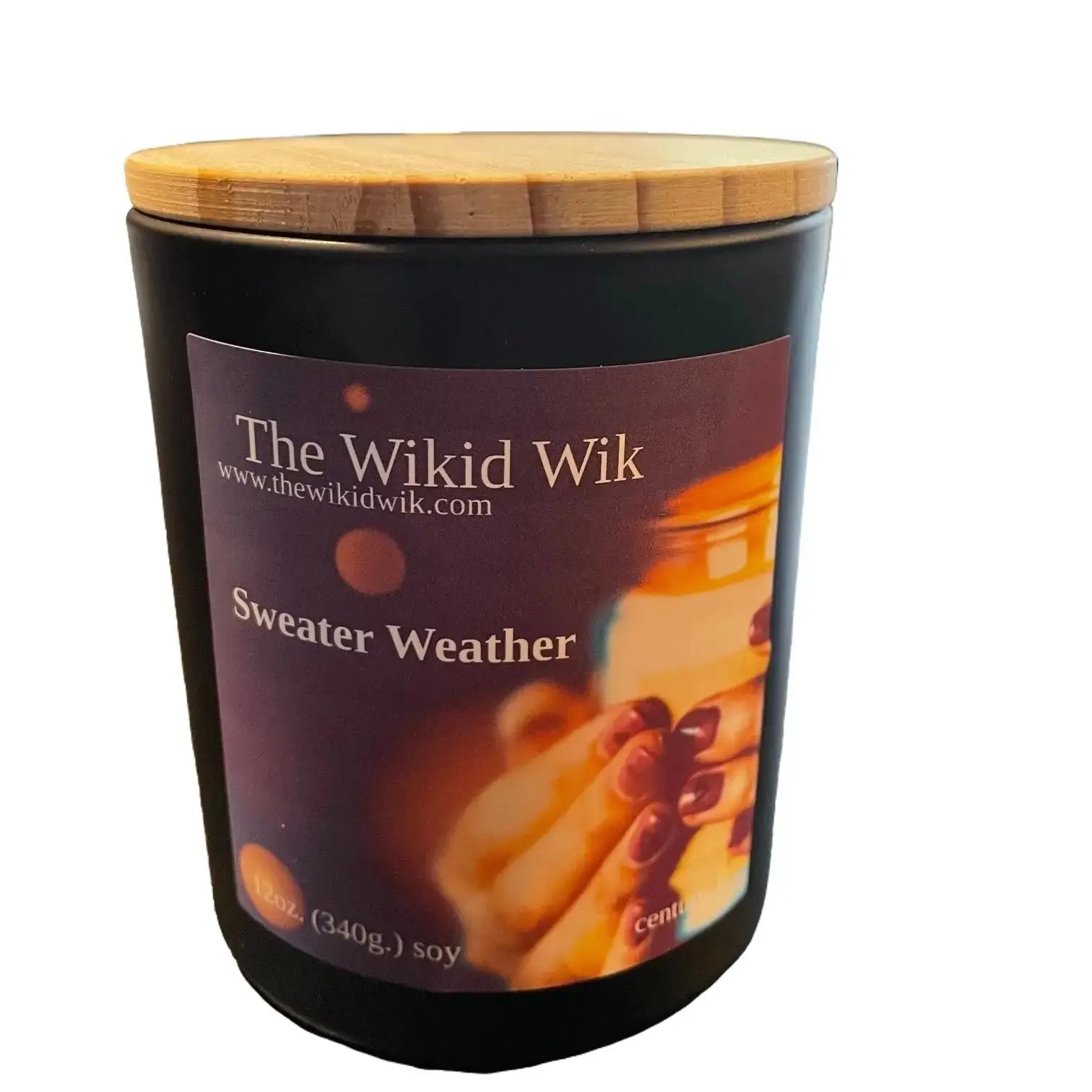Sweater Weather - Scented Soy Candle (NEW)...Crisp, cozy, and refreshing — like cool air wrapped in your favorite sweater.