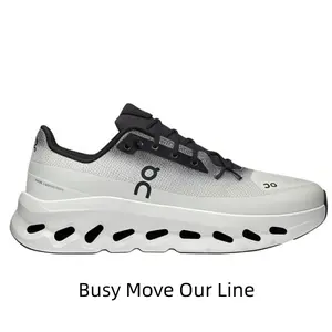 Unisex Grey Gradient Knit Running Shoes Hollow Wave Thick Cushion Sole Lightweight Outdoor Sneakers #RunningShoes #CloudSoleSneakers #FitnessTrainers