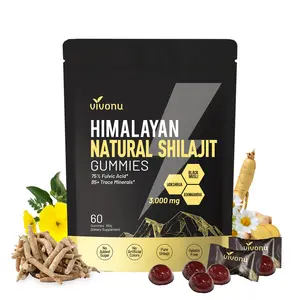VivoNu Himalayan Shilajit Gummies | Resin Formula, Organic Vitality Support, Traditional Energy & Strength Booster for Men & Women |Natural Mineral |naturalenergy |menshealth