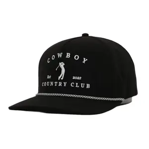 Premium Cowboy Country Club Trucker Hat – Limited Edition Vintage Golf & Streetwear Cap, Adjustable Snapback, Lightweight and Breathable for All-Day Comfort