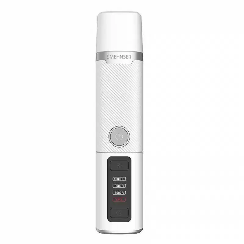 Low-Noise Diamond Bit Pet Nail Grinder – 2 LED Lights, 3 Speeds, Rechargeable 1500mAh, Gentle for Sensitive Dogs, Cats & Rabbits