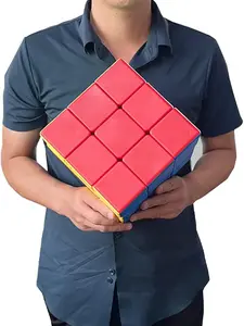 Giant Magic Cube 3x3x3 Big Cube Stickerless Super Cube 18cm Large Cube Puzzle Magic Cube Toy