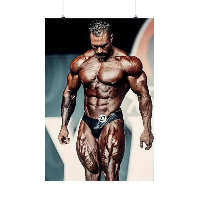 Chris Bumstead "Daddy Cbum" Mr Olympia Posing Poster