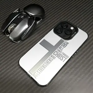 Bold Cross And Philippians 4:13 Quote Phone Case Clean And Powerful Full Of Unshakable Faith Slim Fit Shockproof And Wear-Resistant Compatible with iPhone 17 Pro Max Phone Case 17 Air 16 E 15 Plus 14 13 12 11 X XS XR 7 8 Plus Samsung Galaxy S21 22 23 24