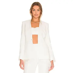 JONATHAN SIMKHAI Allie Jacket in White