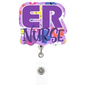 Nurse Badge Reel Retractable (ER)