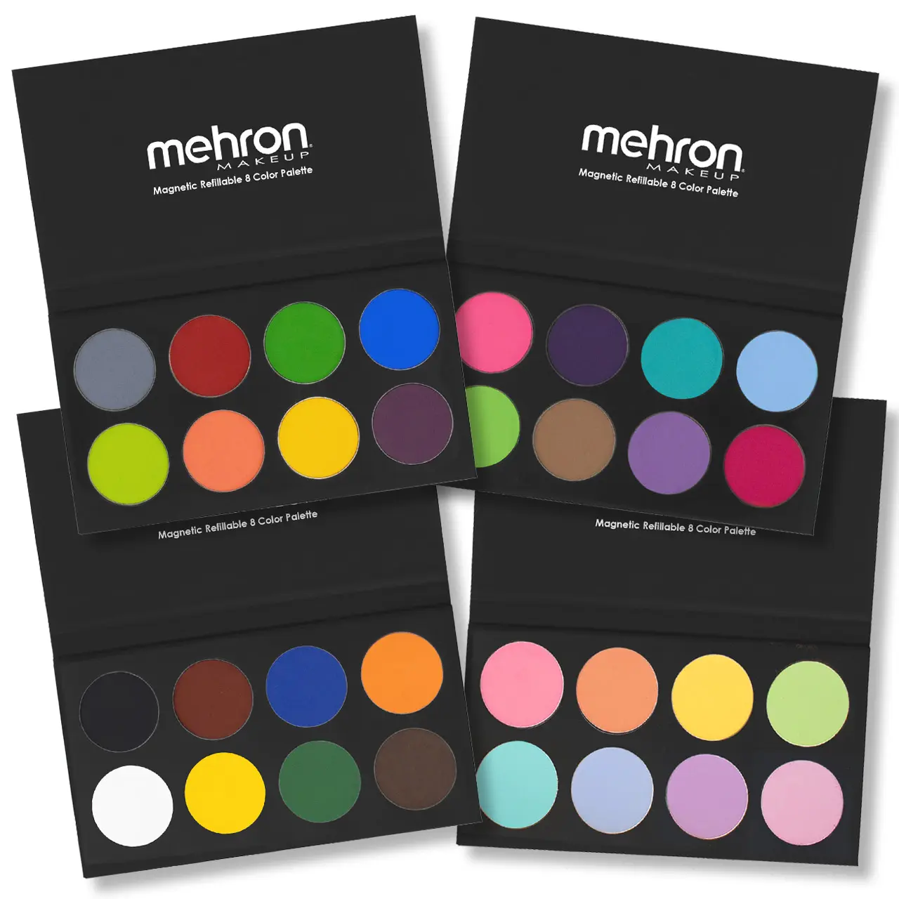 Paradise Makeup AQ - 8 Color Magnetic Refillable Palette - Face and Body Paint body paint Paradise Makeup AQ - 8 Color Magnetic Refillable Palette - Face and Body Paint body paint