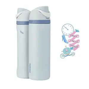 [PRE-ORDER SHIPPING 15-20DAYS] 32oz Stainless Steel Insulated Water Bottle with FreeSip Lid – Cinderella Colorway, Reusable Hydration Bottle for Gym, Travel & Women's Day Gift