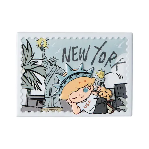 POP MART DIMOO'S HOLIDAY IN THE USA SERIES-Fridge Magnet