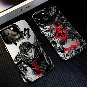 Berserk Comics Hot Anime Phone Case For iPhone 17 Air 16,15,14,13,12,11,Pro,MAX Anti Fall Matte Back Cover