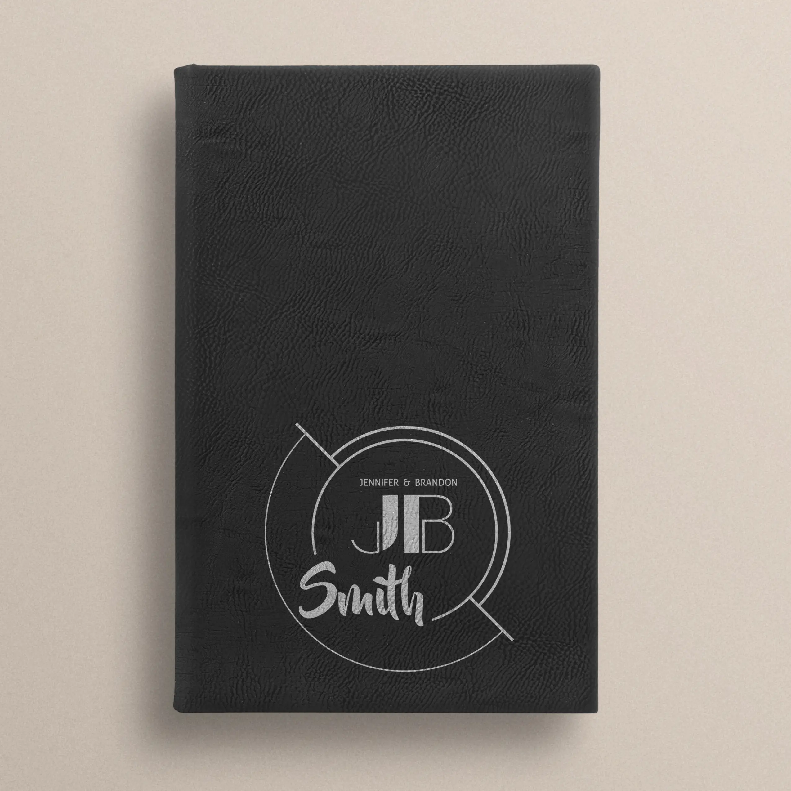 Custom Leatherette Journal, Personalized Name Notebook, Personalized Diary, Writing Journal Gift for Birthday Graduation