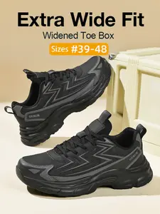 Pro-Level Wide Feet Solution | Size 39-48 Structured Wide Design | Sport & Daily Use Shoes