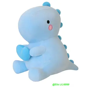 Cute Cartoon Dinosaur Design Plush Toy with Holding Heart,Soft Cartoon Animal Stuffed Toy, Sweet Romantic Birthday Gift, Home Bed Sofa Decorations, Summer Gift