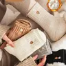 5/10 Pairs Ladies Thickened Thermal Fitted Mid-Calf Socks, Warm Socks, Heart Embroidery, Casual Comfortable Socks for Home and Outdoor Wear, Suitable for Autumn and Winter, Ideal Gifts