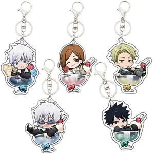 Acrylic Self Created Peripheral Keychain Jujutsu Kaisen  Fushiguro Megumi Nanami Kento Kugisaki Nobara Gojo Satoru Anime Pendant