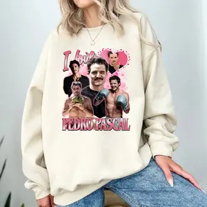 I Love Pedro Pascal Vintage Shirt sweatshirt hoodie