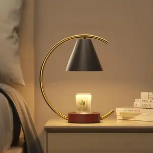 Create Your Perfect Ambiance! - Adjustable Dimmable Candle Warmer Lamp