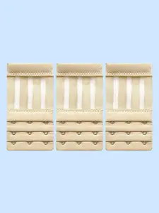 3pcs Fish Thread Extended Bra Hooks, High Elastic Durable, Multi-Position Adjustable Buckle, Stable and Long-Lasting Fastener, Accessories, Adjustable Elastic Strap