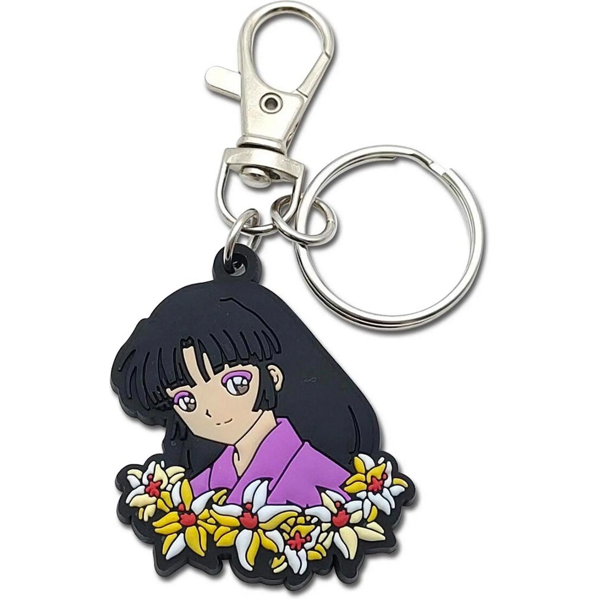 Inuyasha - Sango Flowers PVC Keychain