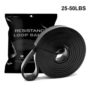 Latex Resistance Bands, Rubber Resistance Bands for Pull-Up Training Suitable for Gyms, Fitness Centers, Home Use, and Strength-Assisted Training Equipment, Workout Band, Heavy Exercise Bands