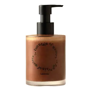 Fountain of Waters Cactus Hotel Almond Scrub Body Wash 300ml, Vegan Cruelty-Free Premium Body Wash with Almond Shell, Crafted in Korea