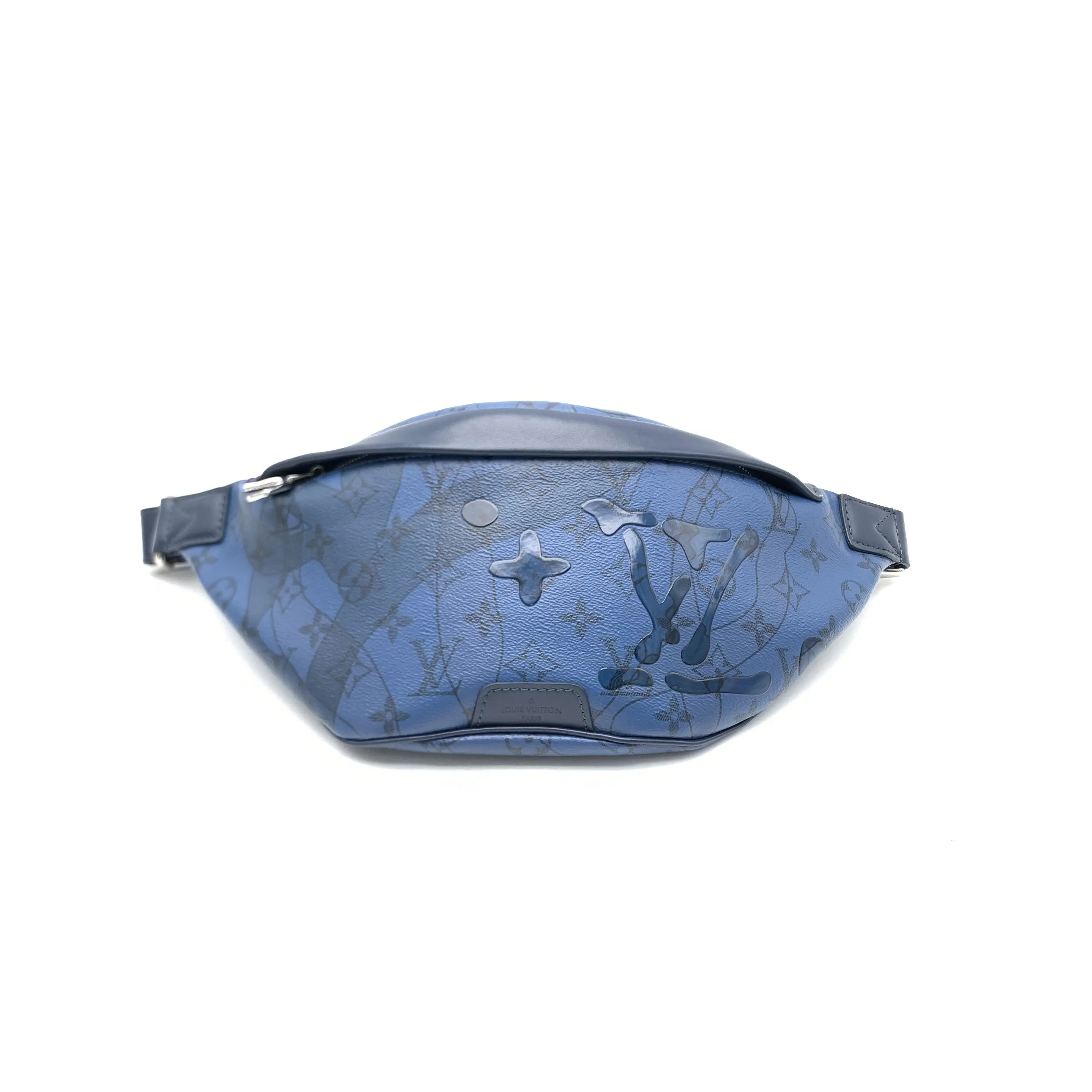 Pre-owned LV deep blue crossbody waist bag 10022521