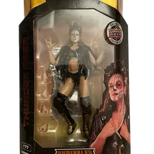 AEW Thunder Rosa Action Figure Series 77 Exclusive Upper Deck Cards Included Wrestling Collectible