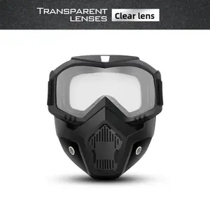 DEALS FOR YOU-2026Full Face Protection Mask with Anti-Fog Goggles – Windproof Dustproof Tactical Mask for Outdoor Cycling, Motorcycle Riding, Sandstorm Protection, Breathable Sports Face Cover-Gift