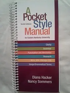USED-Pocket Style Manual by Diana Hacker (Unknown)