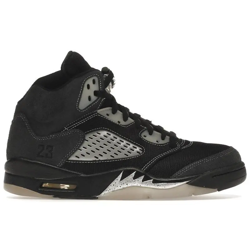 Jordan Men's 5 Retro Anthracite Basketball Shoes, from StockX