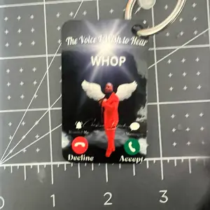 Memorial call to heaven keychain