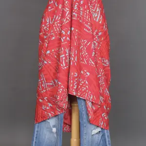Red Tiki Sarong