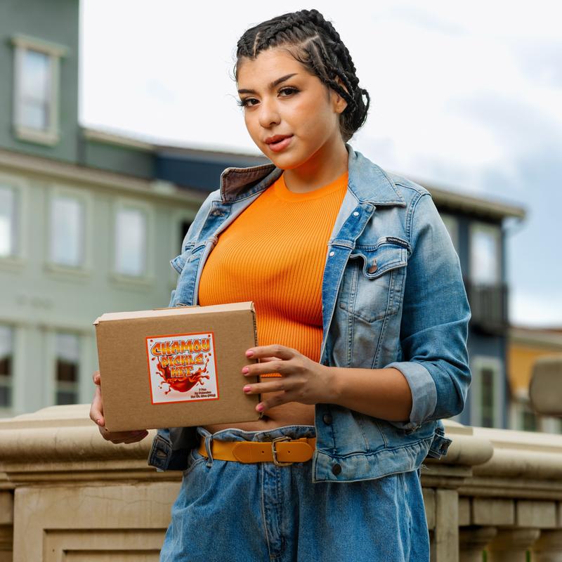 Chamoy Pickle Kit, Takis, Popular Mexican Candy, Lucas Gusano, Salsagheti, Tajin, Sour Belts, Pepinillo de chamoy 7 piece