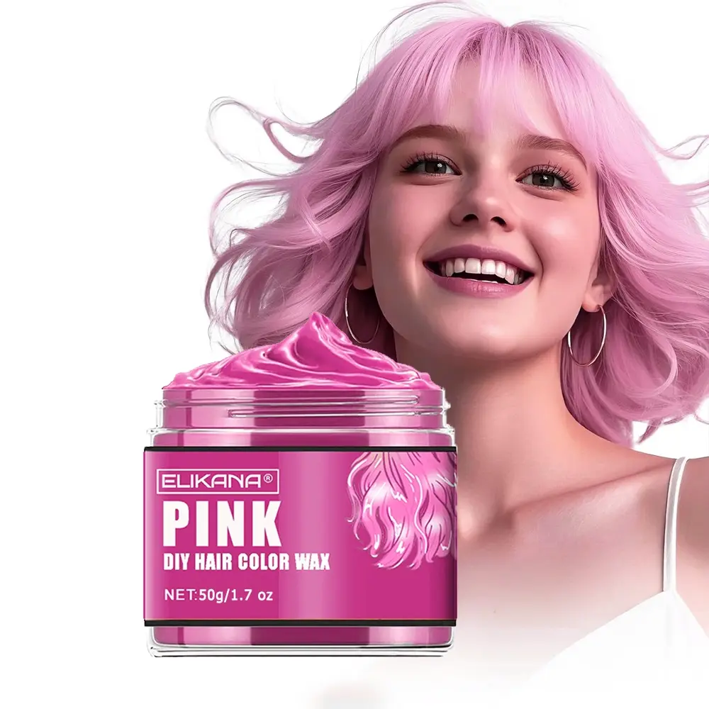 Temporary hair dye wax-instant natural hair cream dye, washable styling hair wax, disposable coloring mud, Nice and easy hair color, Removable, suitable for various occasions, including daily use, dates, parties, Halloween, Christmas