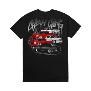 Chevy Gang Graphic T Shirt Chevy Silverado Men's Cotton Tee Old School Chevy Tee Truck Shirt Classic Chevy Truck Casual Menswear 4X6GFV Gift for Him