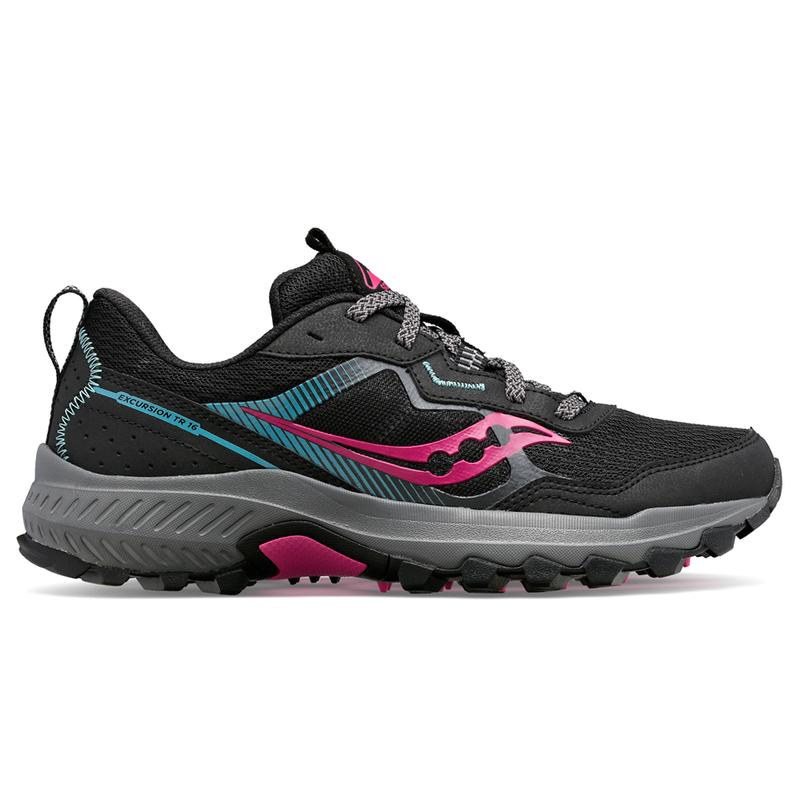 Saucony Womens Excursion Tr16 Trail Trail Running Sneakers Shoes - Black
